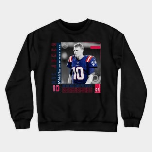 Mac Jones Paper Poster Crewneck Sweatshirt